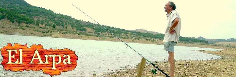 Sportsfiske p semestern i Malagas sjdistrikt, Andalusien, sdra Spanien.